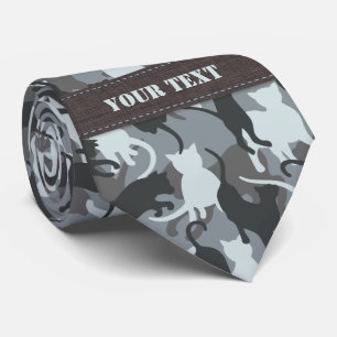 Katten Urban Camouflage Stropdas