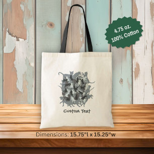 Katten Urban Camouflage Tote Bag