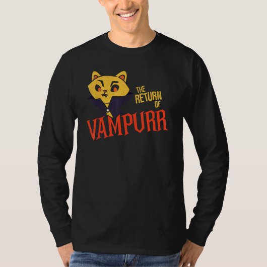 Katten vampier  Vampurr T-shirt (Voorkant)
