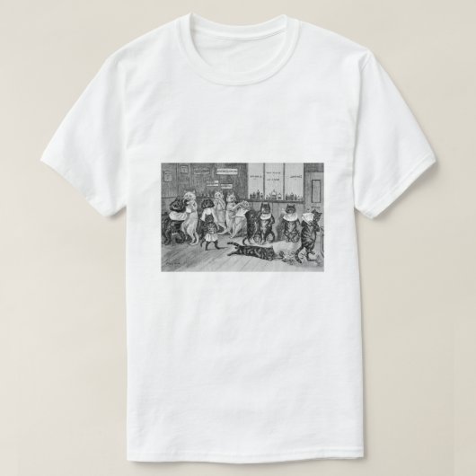 Katten van Barber, Louis Wain T-shirt (Design voorkant)