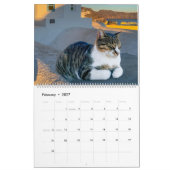 Katten van Griekenland Kalender (Feb 2027)