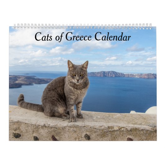 Katten van Griekenland Kalender (Hoes)