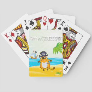 Katten van het Caribisch gebied Speelkaarten