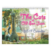 Katten van het oude San Juan, kalender 2017 (Hoes)