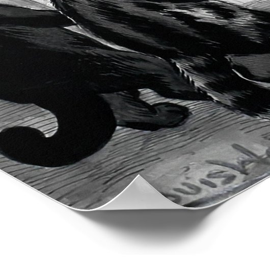 Katten van Louis Wain Poster (Hoek)