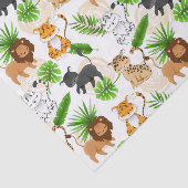 katten van Oerwoud Kute katten Variëteit van in he Tissuepapier (Detail)