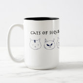 Katten van Sequim Grote Mok (Links)