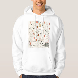 Katten van Utagawa Kuniyoshi Hoodie
