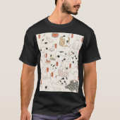 Katten van Utagawa Kuniyoshi T-shirt (Voorkant)