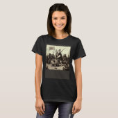 Katten Varkens Oorlog T-shirt (Voorkant volledig)