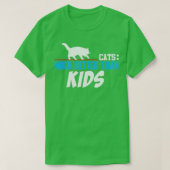 Katten veel beter dan Kinderen T-shirt (Design voorkant)