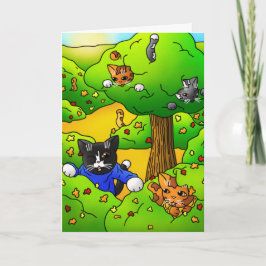 Katten verbergen en zoeken kaart