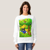 Katten verbergen en zoeken trui (Voorkant volledig)