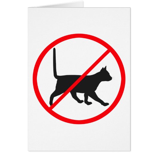 Katten verboden! (Voorkant)