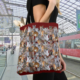 Katten vergaderpunt tote bag