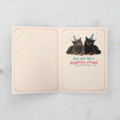 Katten Verjaardagstaart Battle Kaart (Binnen)