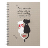 Katten Verliefd Notitieboek (Voorkant)