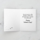 Katten versus Fly Stepdad-Vaderdag Kaart (Binnen)