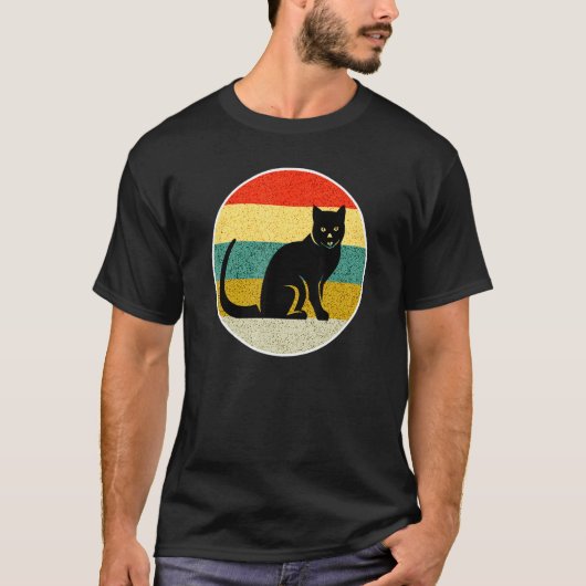 Katten Vintage T-shirt (Voorkant)