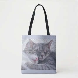 Katten vintage tote bag