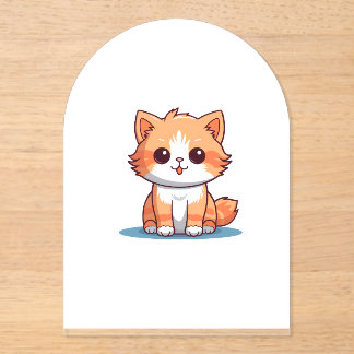 Katten Vinyl Sticker | Esthetische Decal voor Lapt Acryl Uitnodigingen