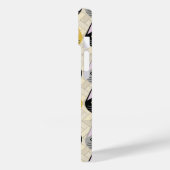 Katten visgraat beige Case-Mate iPhone case (Achterkant / Links)