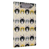 Katten visgraat beige klembord (Rechts)