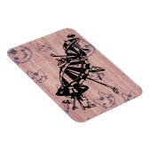 Katten vlakken Parasols Parasols Paraprellas Kunst Magneet (Rechterzijde)