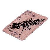 Katten vlakken Parasols Parasols Paraprellas Kunst Magneet (Linkerzijde)