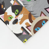  Katten Vleekbank Fleece Deken (Hoek)