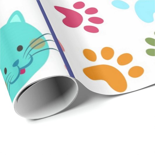 Katten Vlees Cadeaupapier