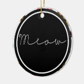 Katten Vlees Keramisch Ornament (Links)