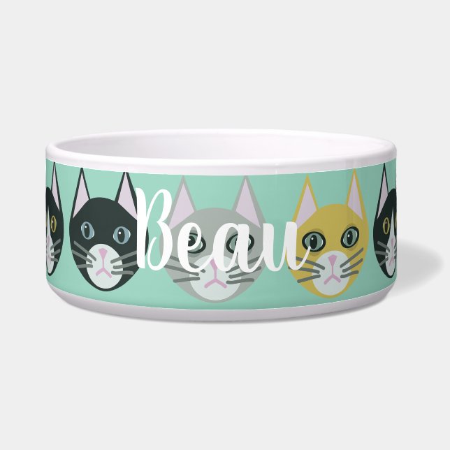 Katten Voerbakje (Voorkant)