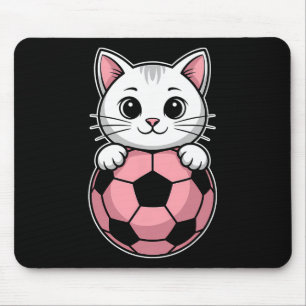 Katten Voetbal Grappig Voetbal Muismat