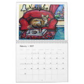 Katten volgens Angie 2011-kalender Kalender (Feb 2027)