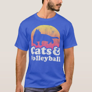Katten, volleybalkMannen en dameskat T-shirt