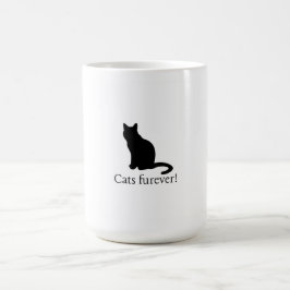 Katten voor altijd Katten mok! Koffiemok