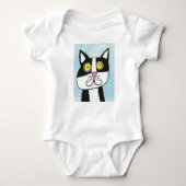 Katten voor baby's romper (Voorkant)