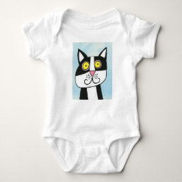Katten voor baby's romper