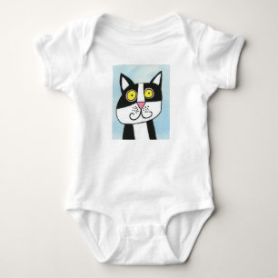 Katten voor baby's romper
