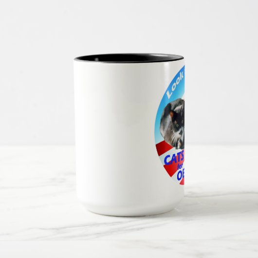 Katten voor de Obama-mok Mok (Midden)