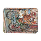 Katten voor de vleeswinkel magneet (Horizontaal)