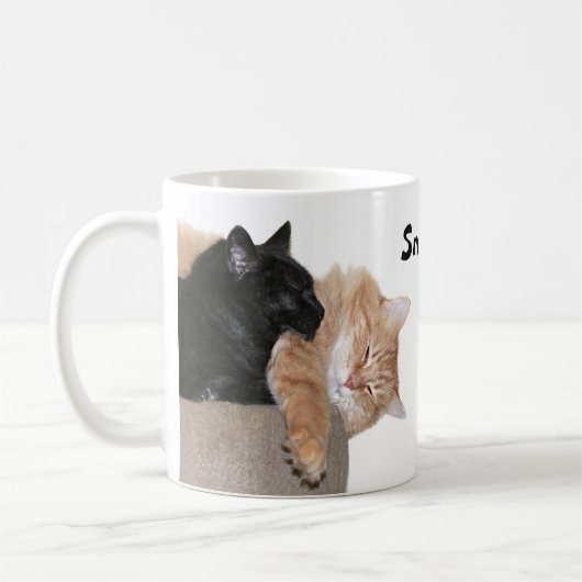 Katten voor enkelvoudig gebruik koffiemok (Links)