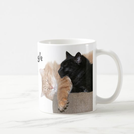 Katten voor enkelvoudig gebruik koffiemok (Rechts)