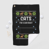 Katten voor iedereen golfhanddoek (Insitu)