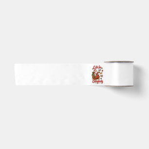 Katten voor Iedereen Grappige Kerstman Kerstmis Satijnen Lint