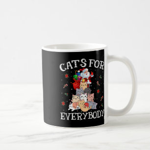 Katten voor iedereen Kerst Kat Leuk Kerstmis Pa Koffiemok