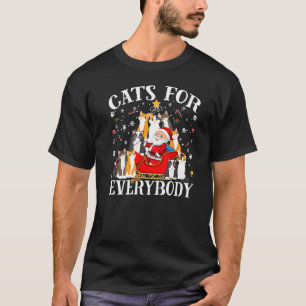 Katten voor iedereen kerst lelijke X-mas bijpassen T-shirt