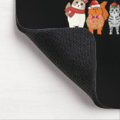 Katten voor iedereen kerstkat Funny Xmas vrouwen Muismat (Hoek)