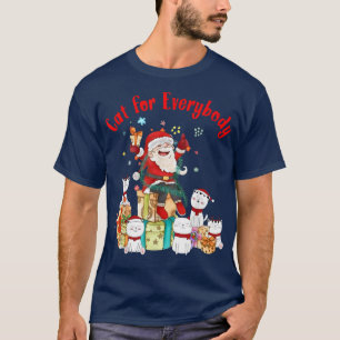 Katten voor iedereen kerstkerstkerstkerstkerstkers t-shirt
